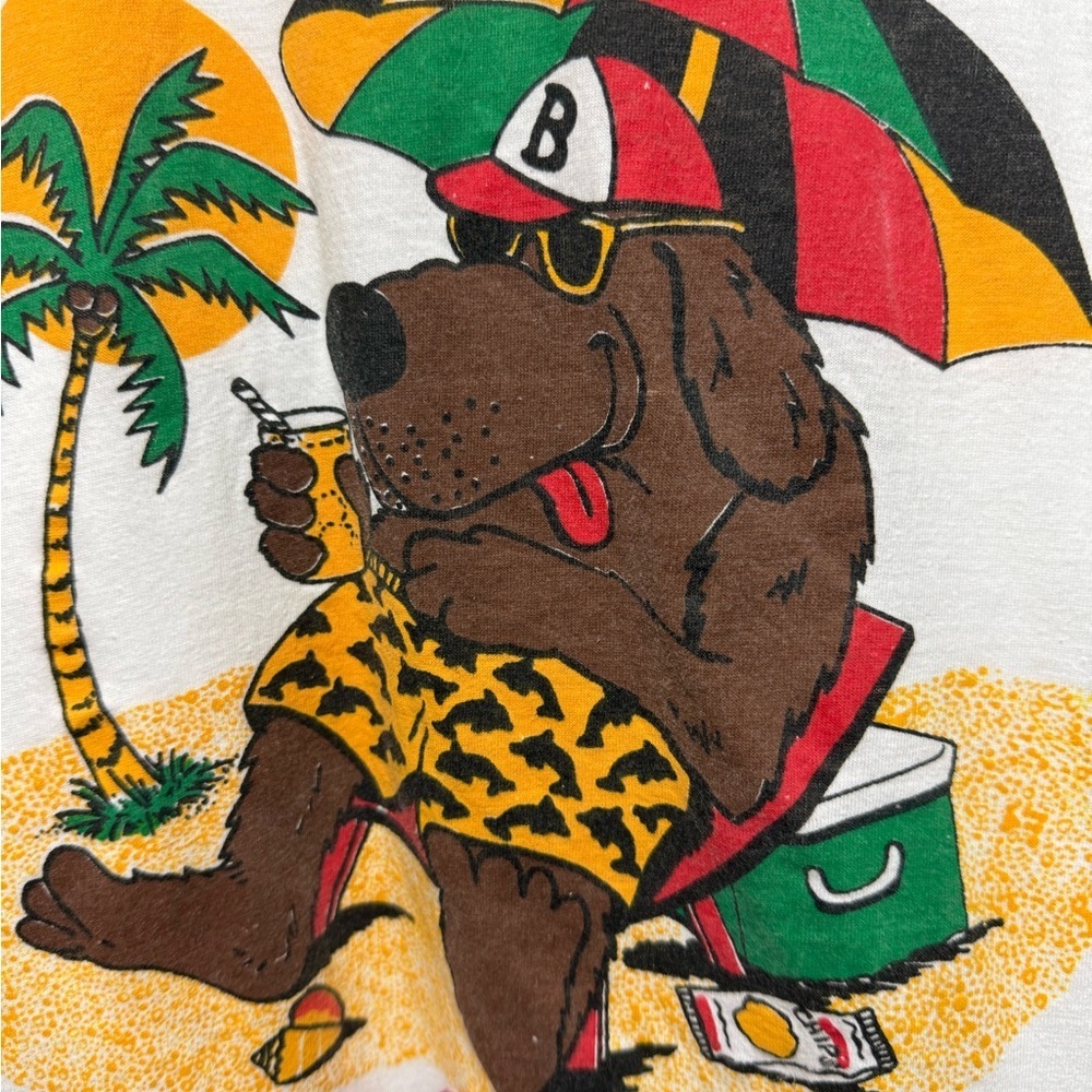 Vintage 90s Bahama Papa Graphic Shirt Men’s Medium (Tag XXL) White - Picture 2 of 3